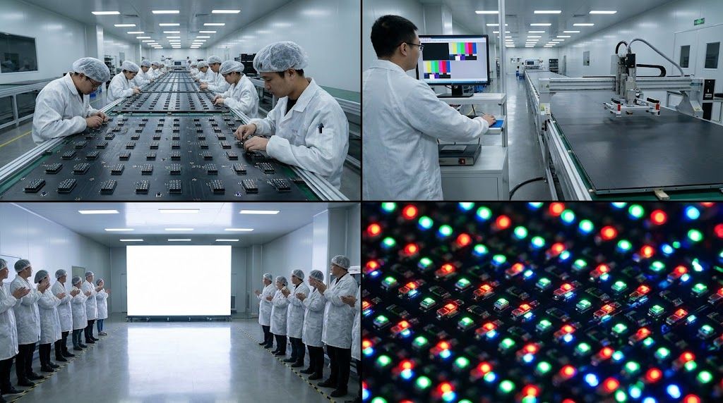 TOPDance Modular LED Pillar Display Module design enables quick, tool ...