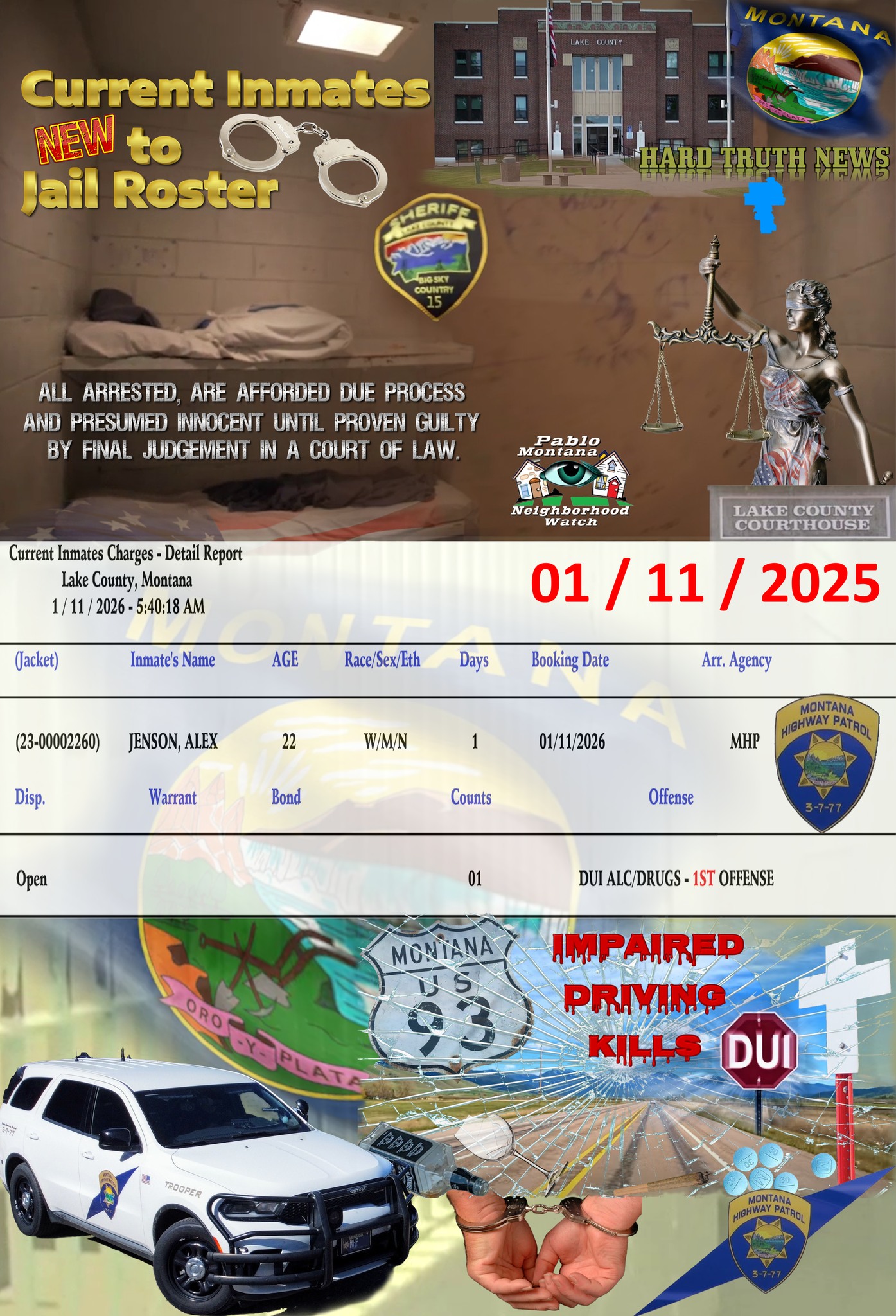 New Inmate to Lake County... - Pablo Mt neighborhood watch | Facebook