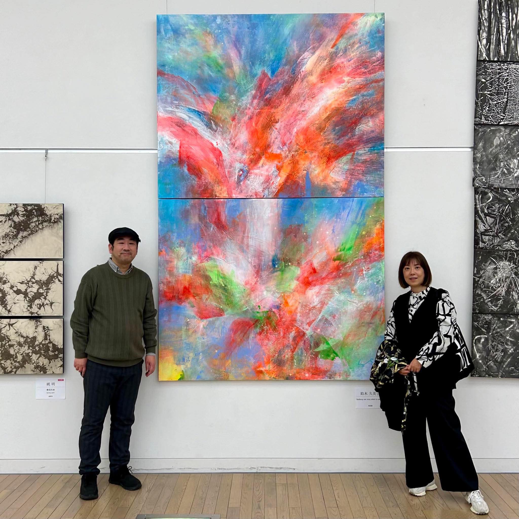 鈴木久美子「プチ レストラン パリ」油絵 サムホール 鈴木久美子【現代