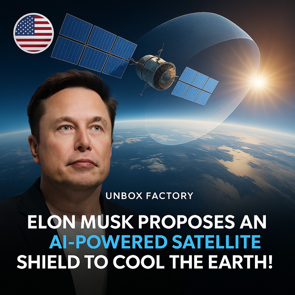 Unbox - Elon Musk has proposed developing an AI-controlled satellite ...