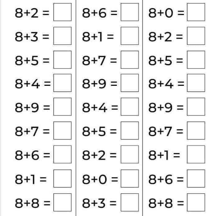 Addition Drill 😊 MORE PDF IMs... - Teacher Sheila's Corner | Facebook
