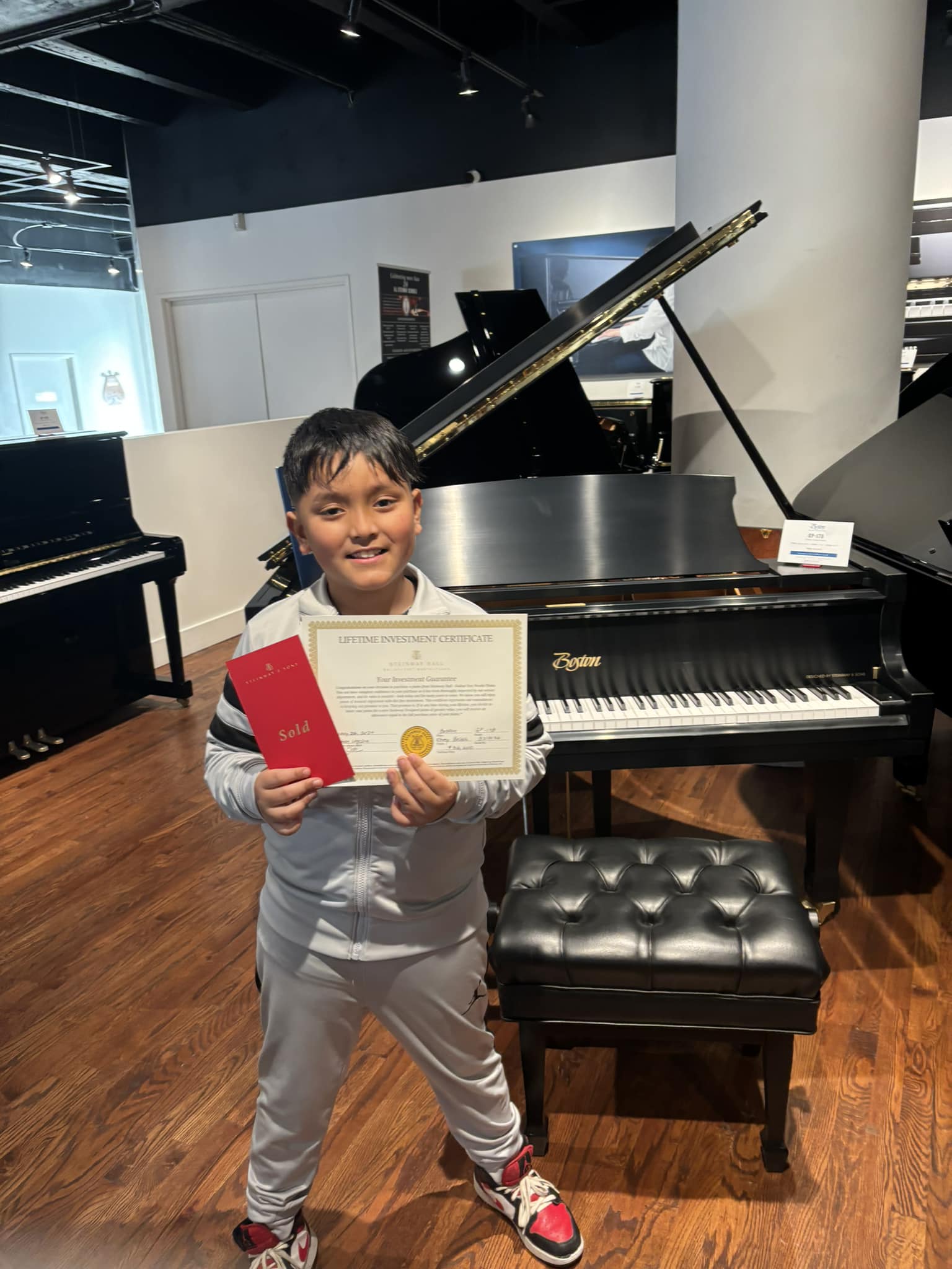 Congratulations to the... - Steinway Piano Gallery of Plano
