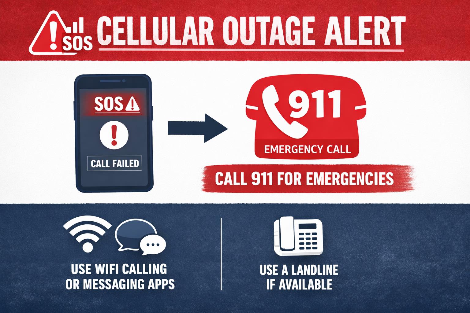 Carroll - PUBLIC SAFETY AWARENESS We are seeing reports of outages ...