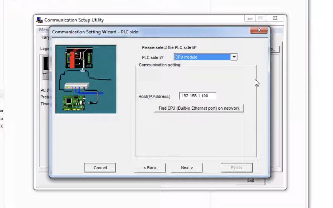 คลินิก PLC | Communication setup utility ต้องไปเปิดจากตรงไหนครับ | Facebook