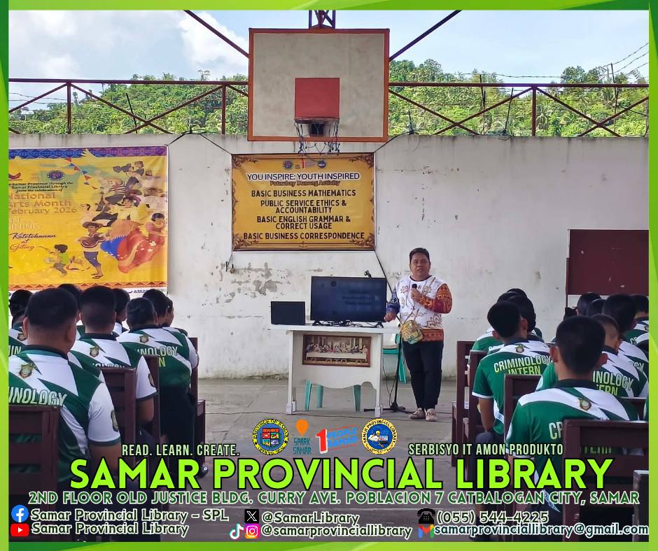 On February 18, 2026, in... - Samar Provincial Library - SPL | Facebook