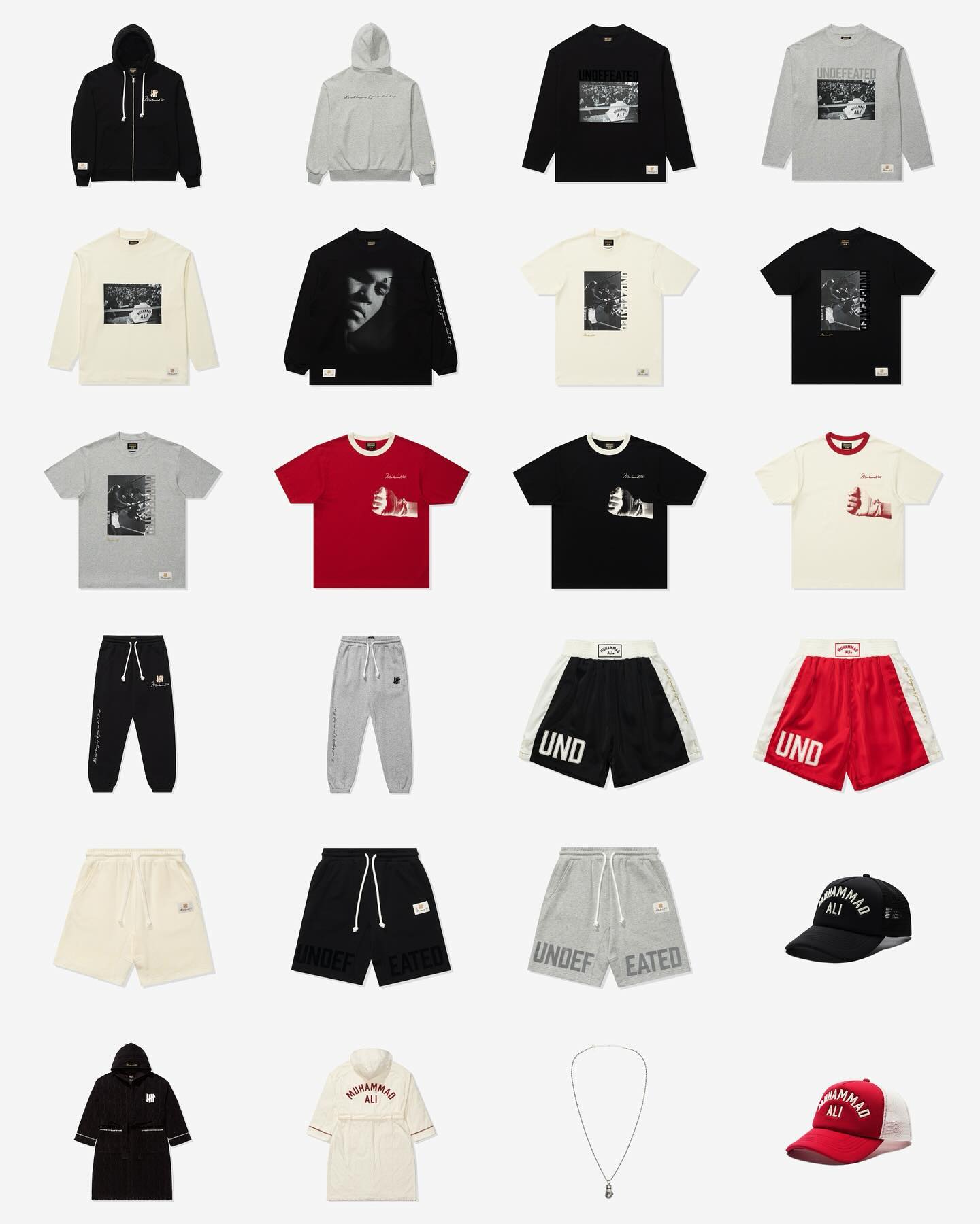 UNDEFEATED x Muhammad Ali Available now at undefeated.com. Select