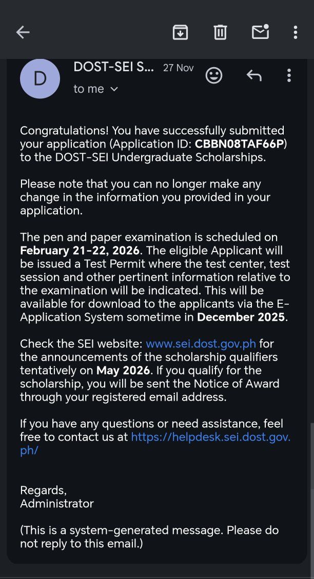DOST Scholarship 2025 - 2026 Latest Updates | Ano na po ba next nito ...