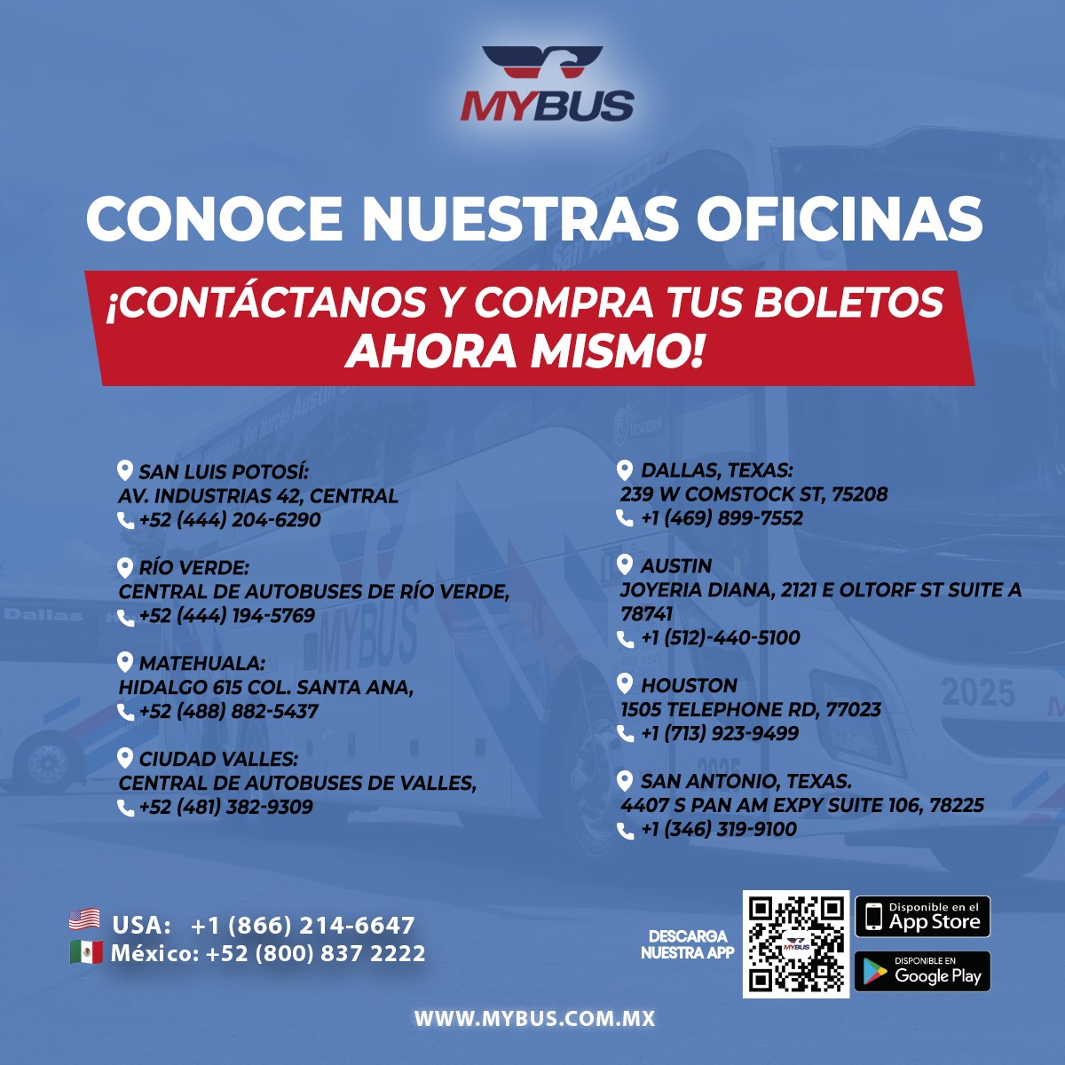 My Bus - ¿Ya conoces nuestras oficinas principales en... | Facebook