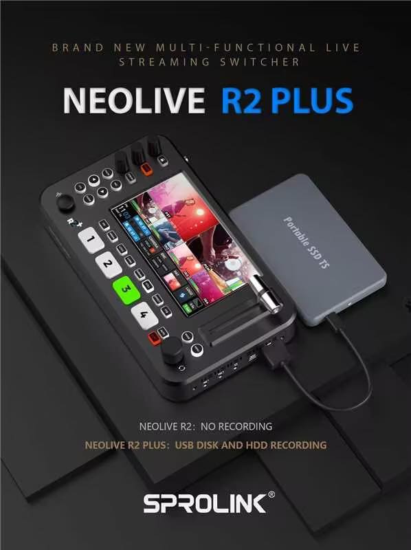 SPROLINK - NeoLIVE R2 Plus supports to import images by... | Facebook