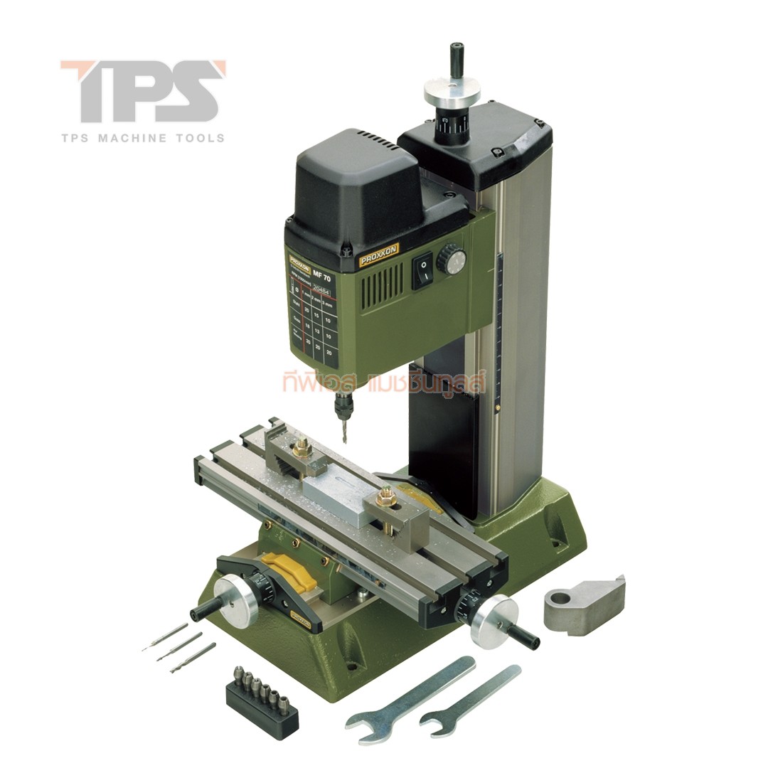 เครื่องมิลลิ่งขนาดเล็ก MF70... - TPS Machine Tools Co., Ltd.