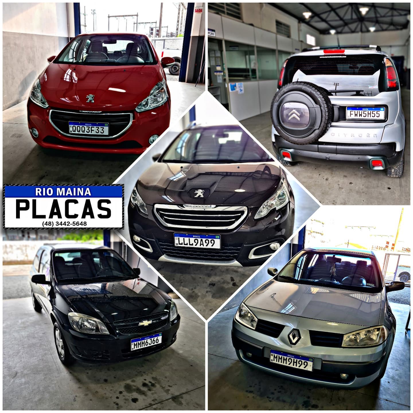 Rio Maina Auto Placas | Criciúma SC
