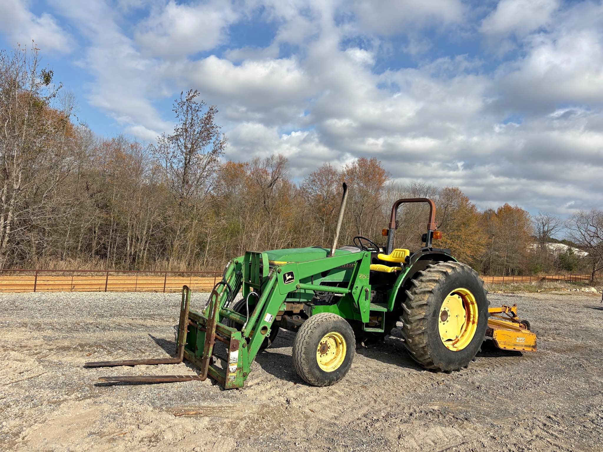 John Deere 5400 Tractor W/ Loader+ Woods cutter - Lawn Mowers - Sardis ...
