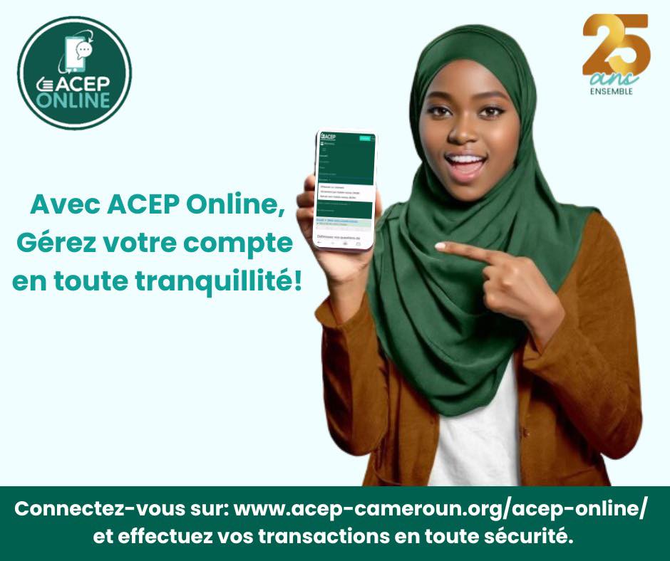 ACEP Cameroun - Avec ACEP Online, Gérez votre compte en... | Facebook