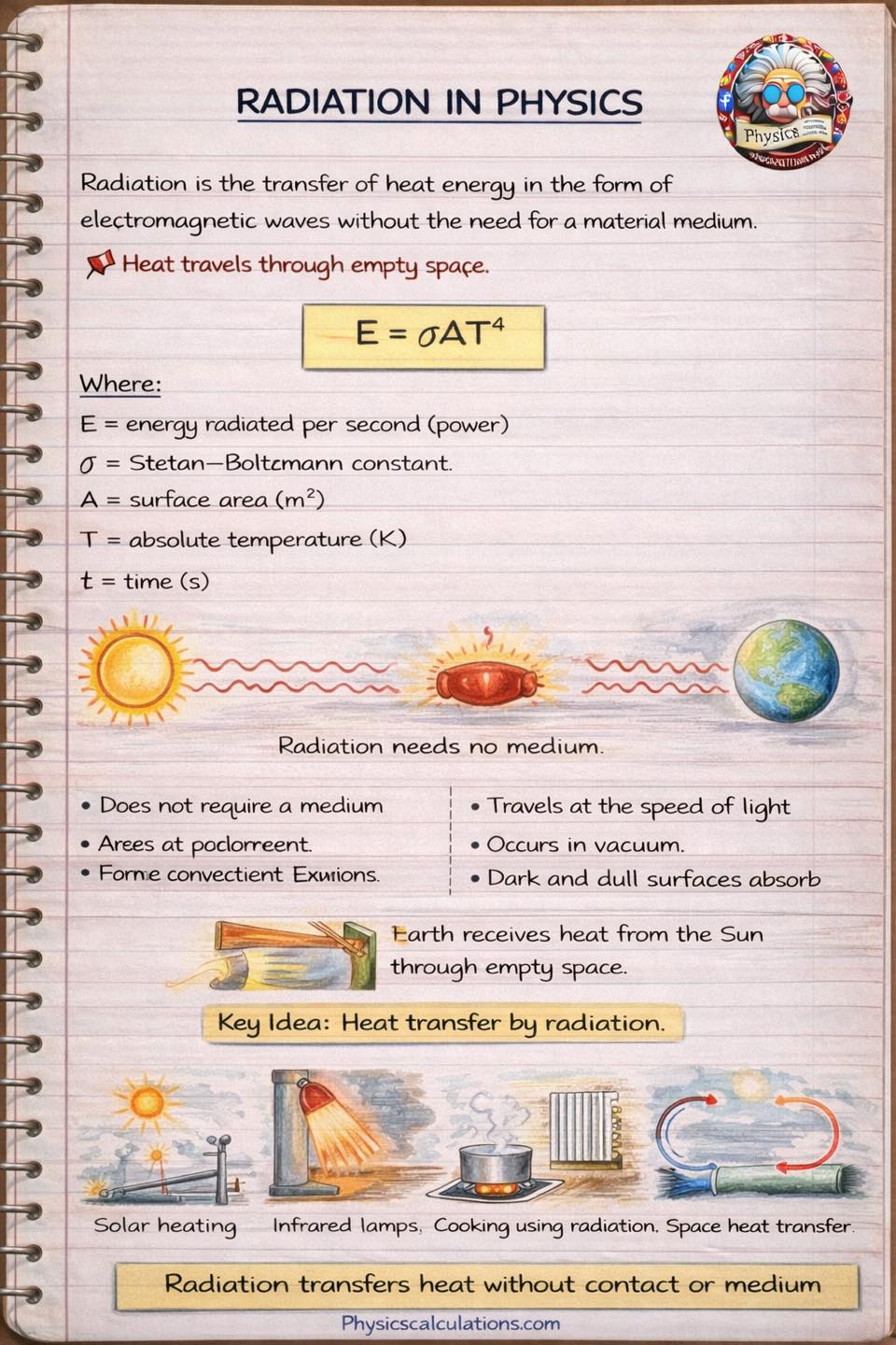 Physicscalculations - Radiation in physics | Facebook