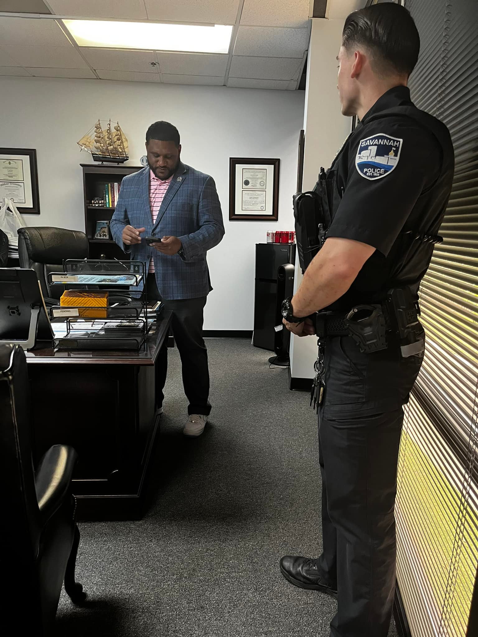 Officer of the Month for... - Savannah Police Department