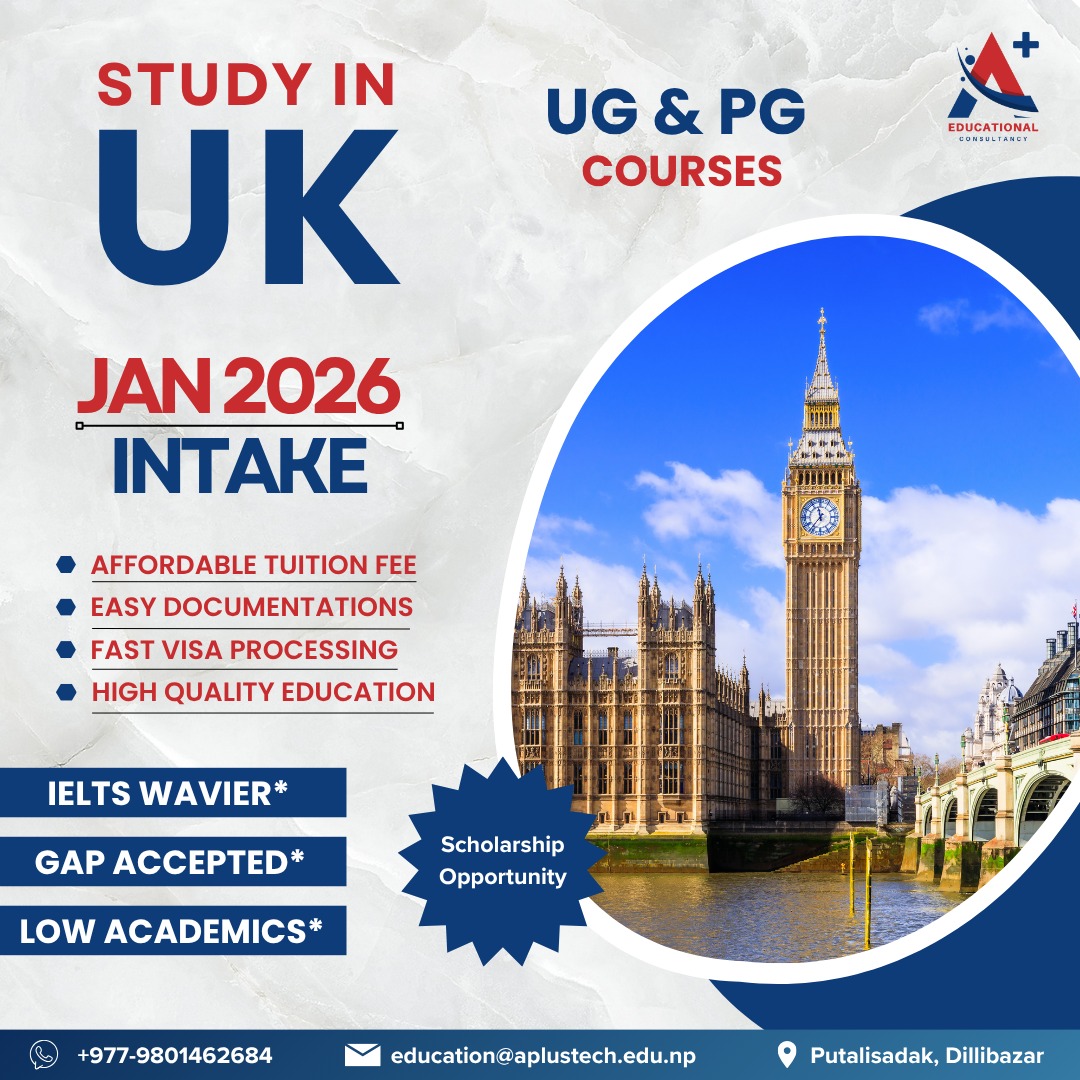 A Plus - 🎓 Study in the UK – January 2026 Intake Open! 🇬🇧 Dreaming of ...