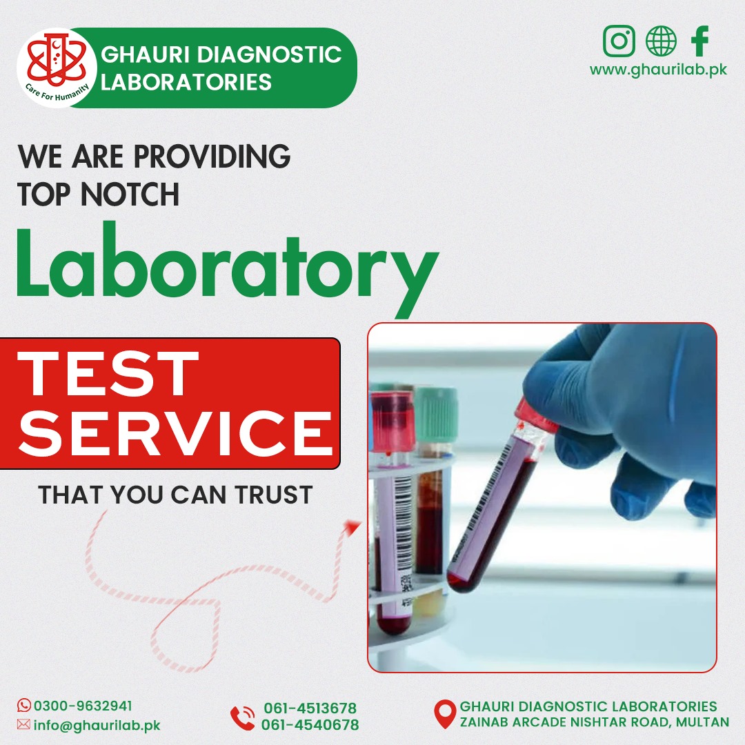 Ghauri Diagnostic Laboratories & Ultrasound Multan | Multan
