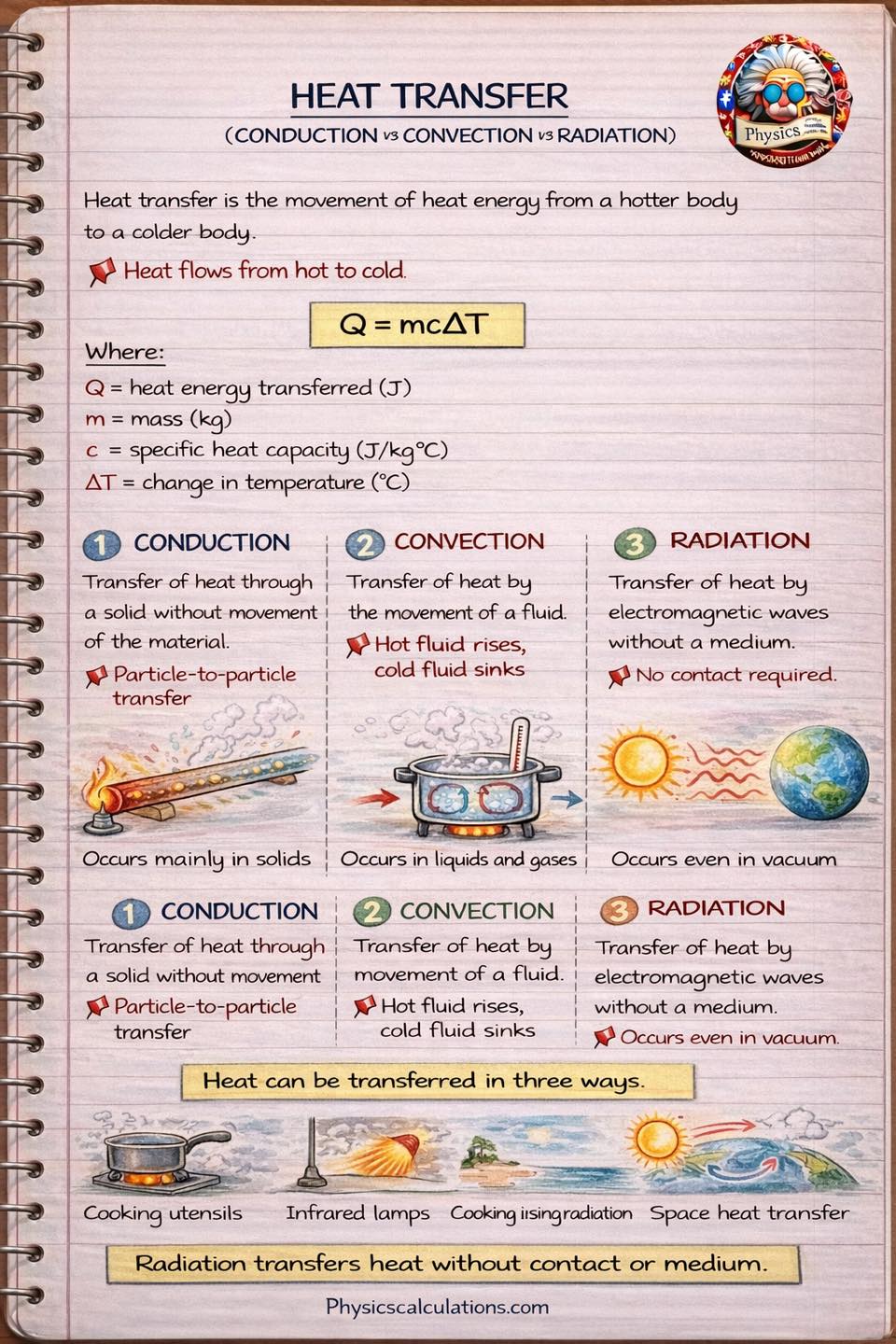 Physicscalculations - Heat transfer | Facebook