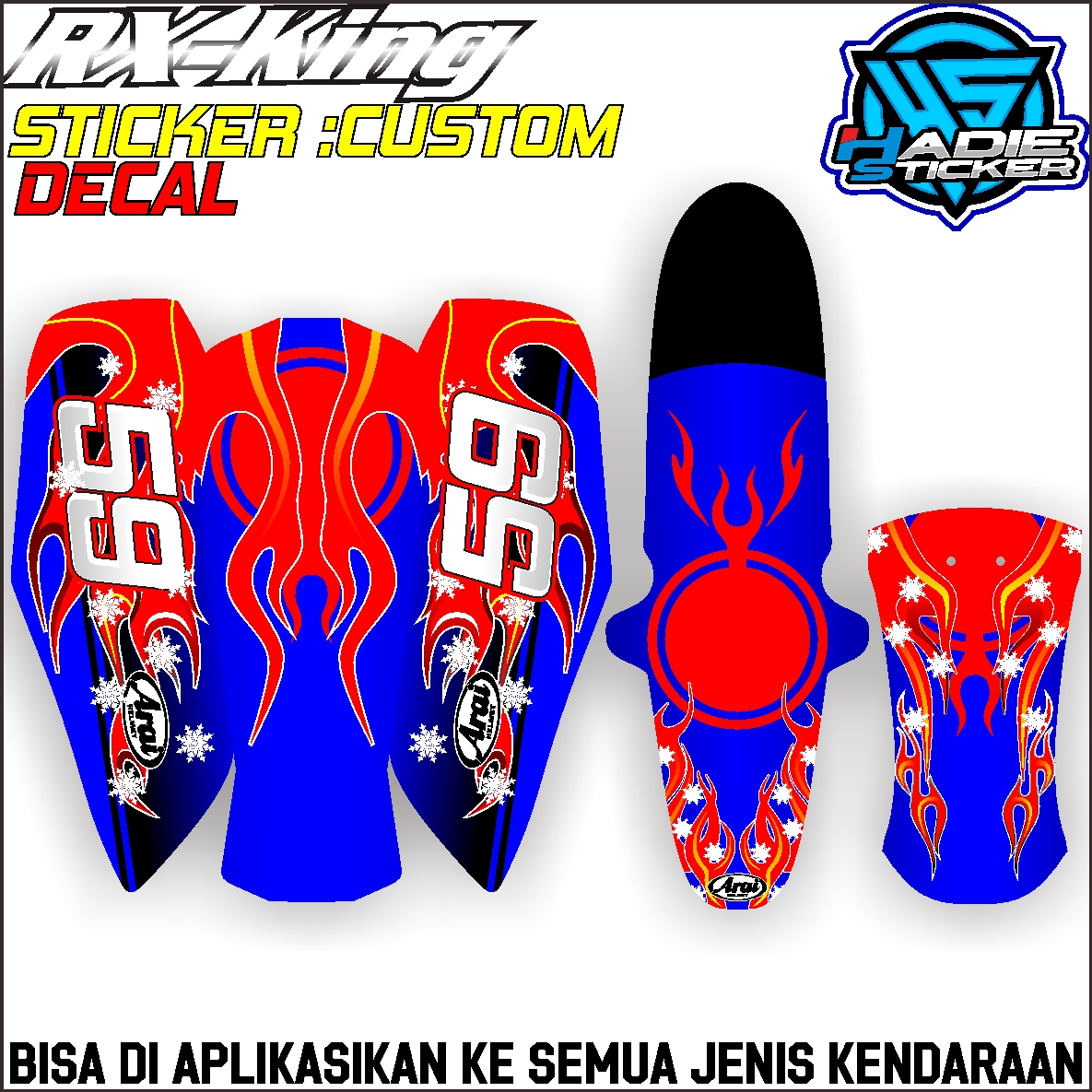 Jasa pembuatan sticker ,cutting,striping,decal
