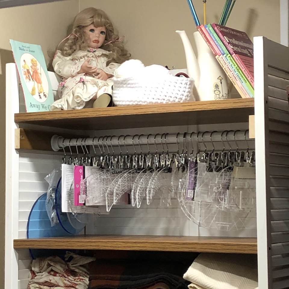Organizing longarm quilting area for efficiency?
