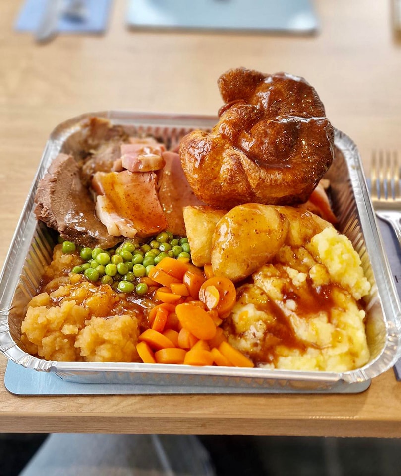 Our Sunday lunch menu is served... - The Saxon Inn, Escomb