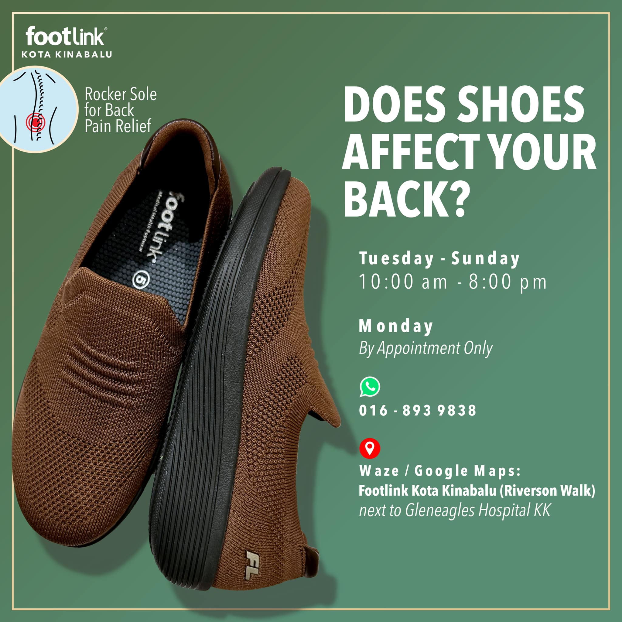 The right footwear can keep your... - Footlink Kota Kinabalu | Facebook