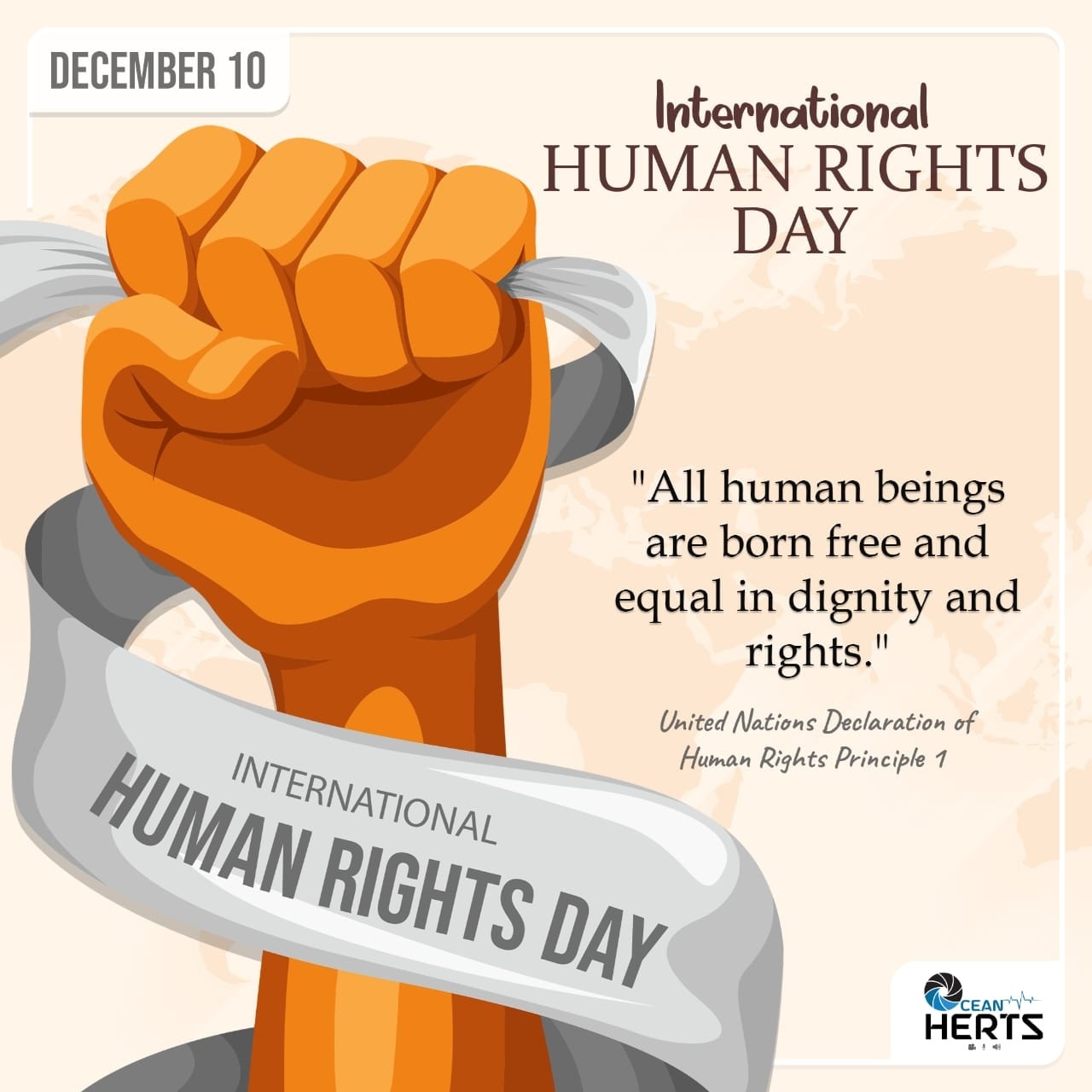 Ocean - 𝐇𝐮𝐦𝐚𝐧 𝐑𝐢𝐠𝐡𝐭𝐬 𝐃𝐚𝐲 🕊️ Today is a powerful reminder that all human ...
