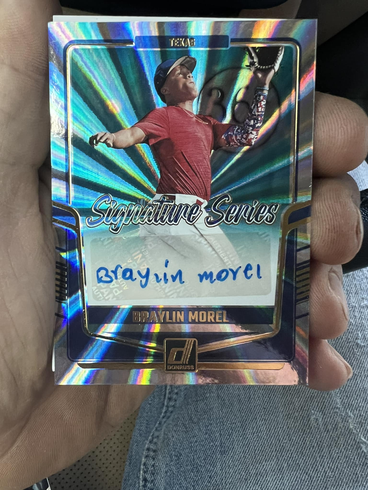 Unconventional sports player signature sparks debate