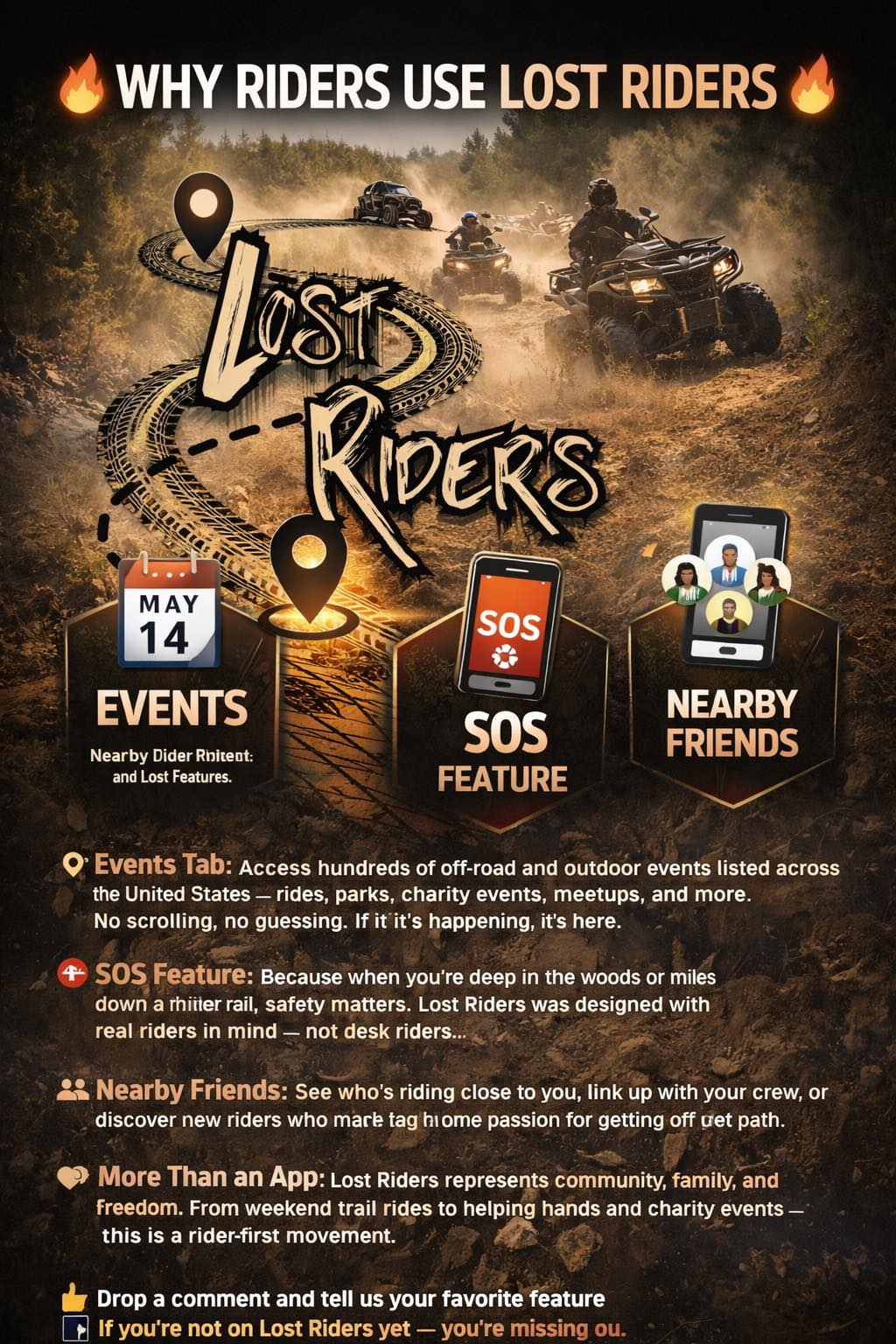 Lost - ⸻ 🔥 Why Riders Use Lost Riders 🔥 Lost Riders was built for off ...