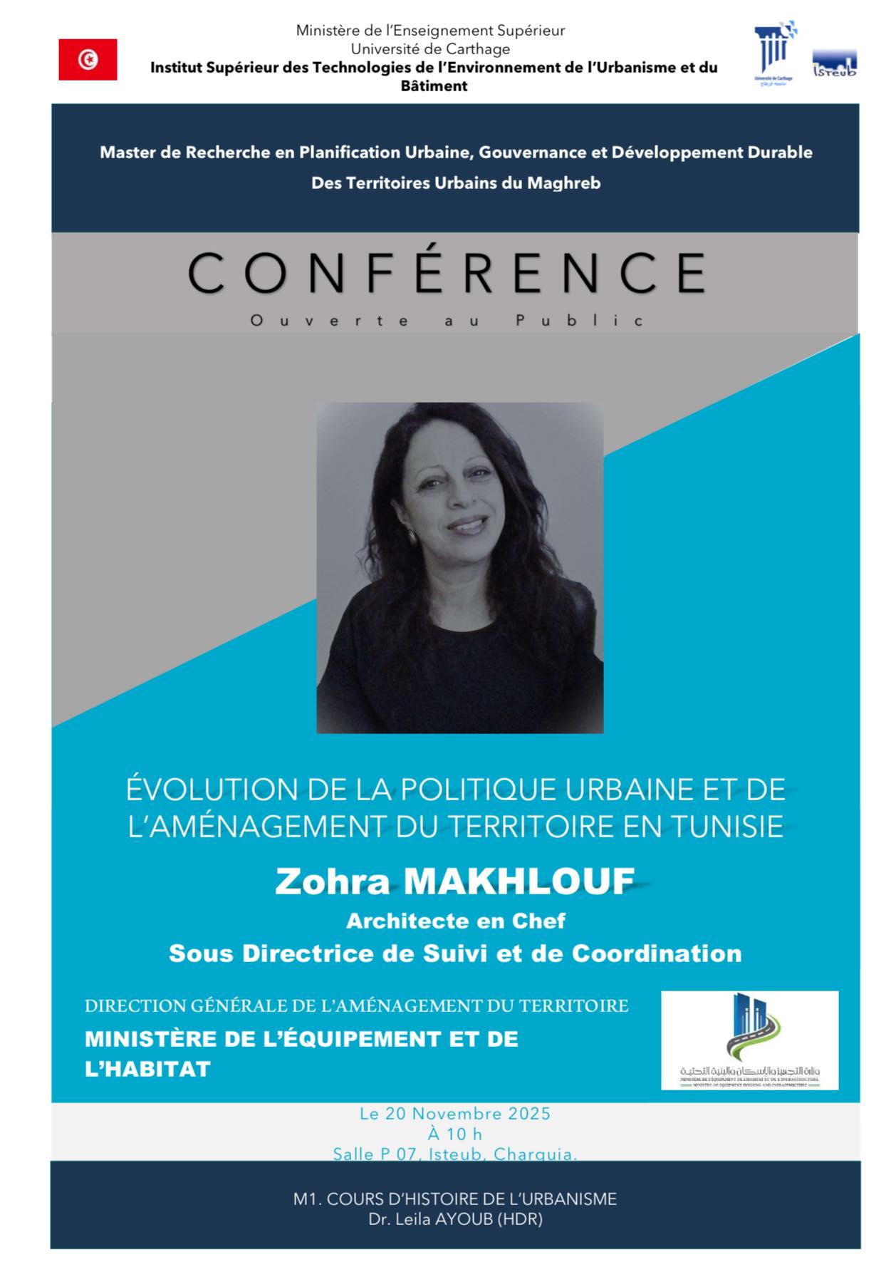 Département Urbanisme/ Isteub