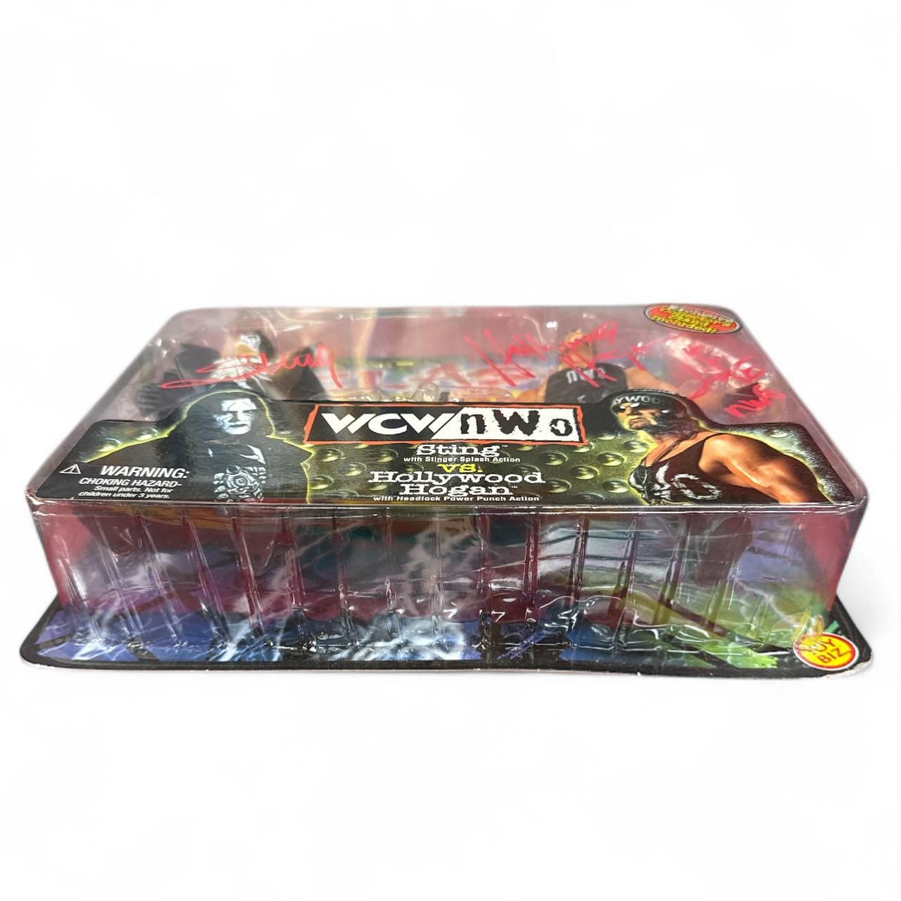 💥 Relive one of WCW's biggest showdowns! 💥 The 1999 Toy Biz WCW