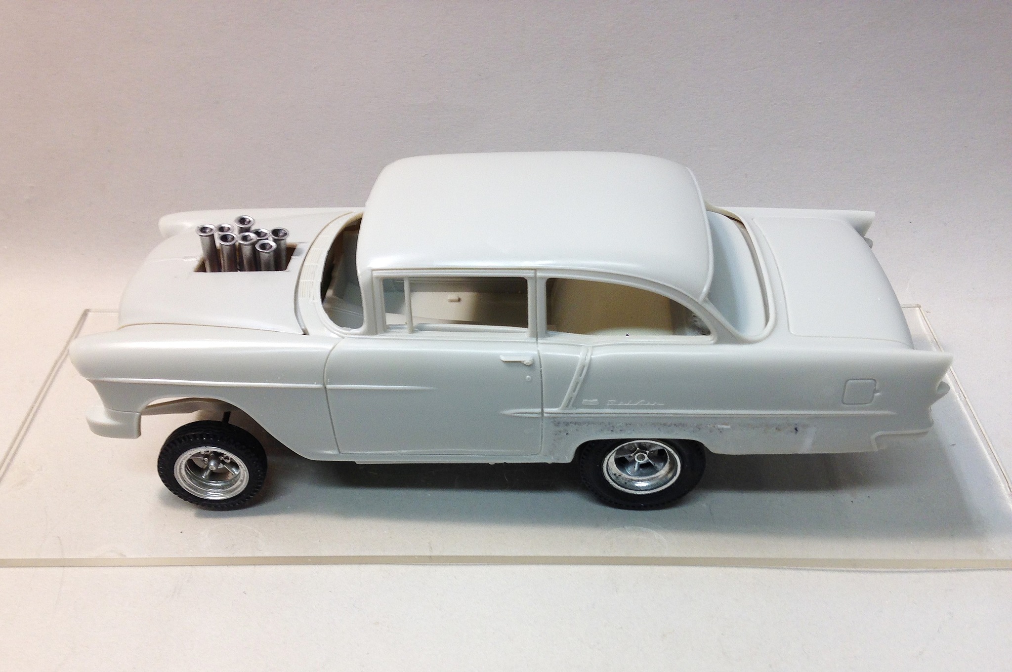Adesivo Waterslide Per Hot Wheels '55 Chevy Gasser – Scala 1/64, Made In USA