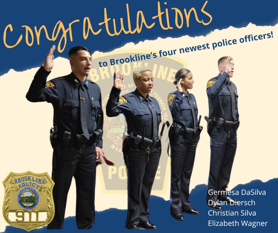 Congratulations to our... - Brookline MA Police Department | Facebook