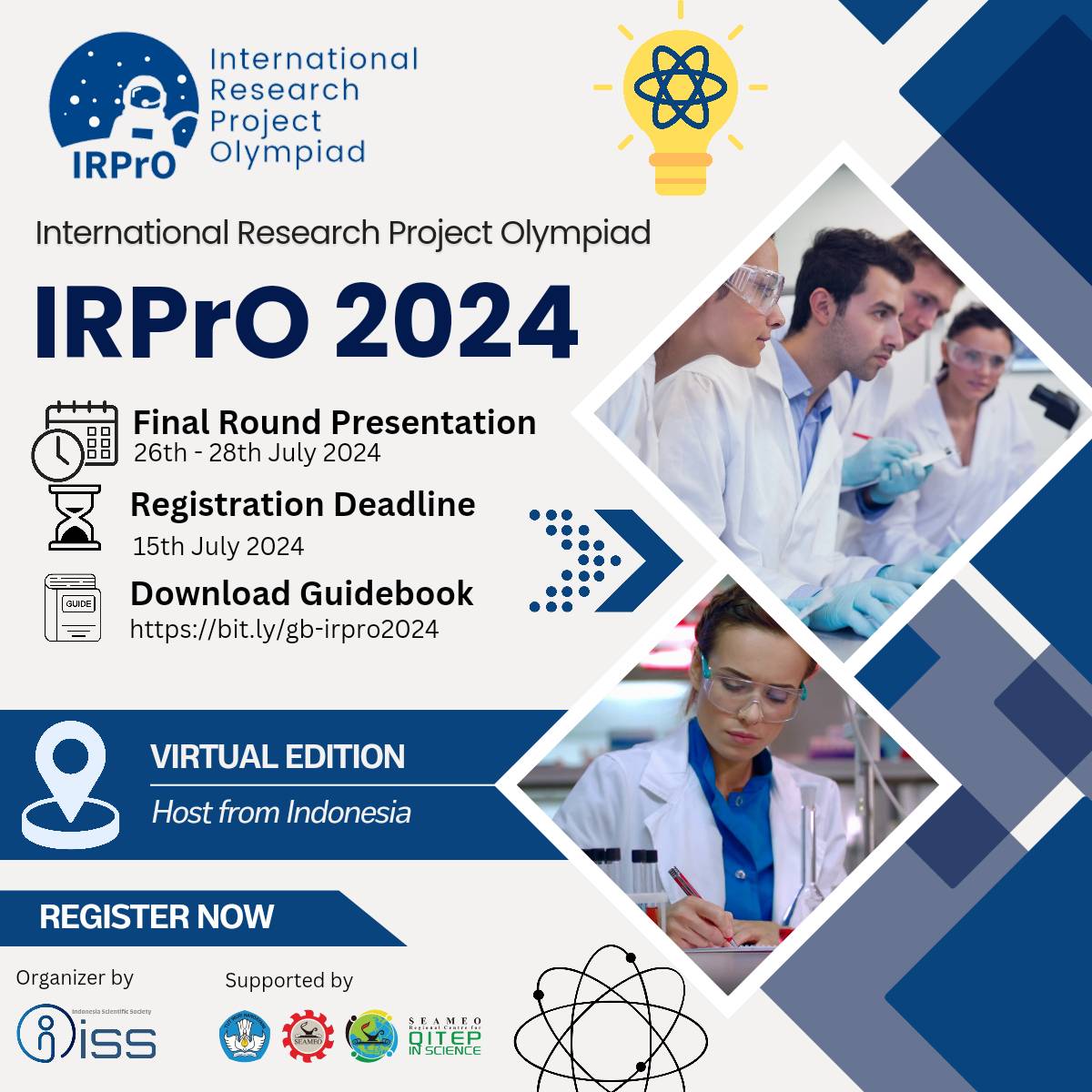 International Research Project Olympiad - IRPrO | Bandung