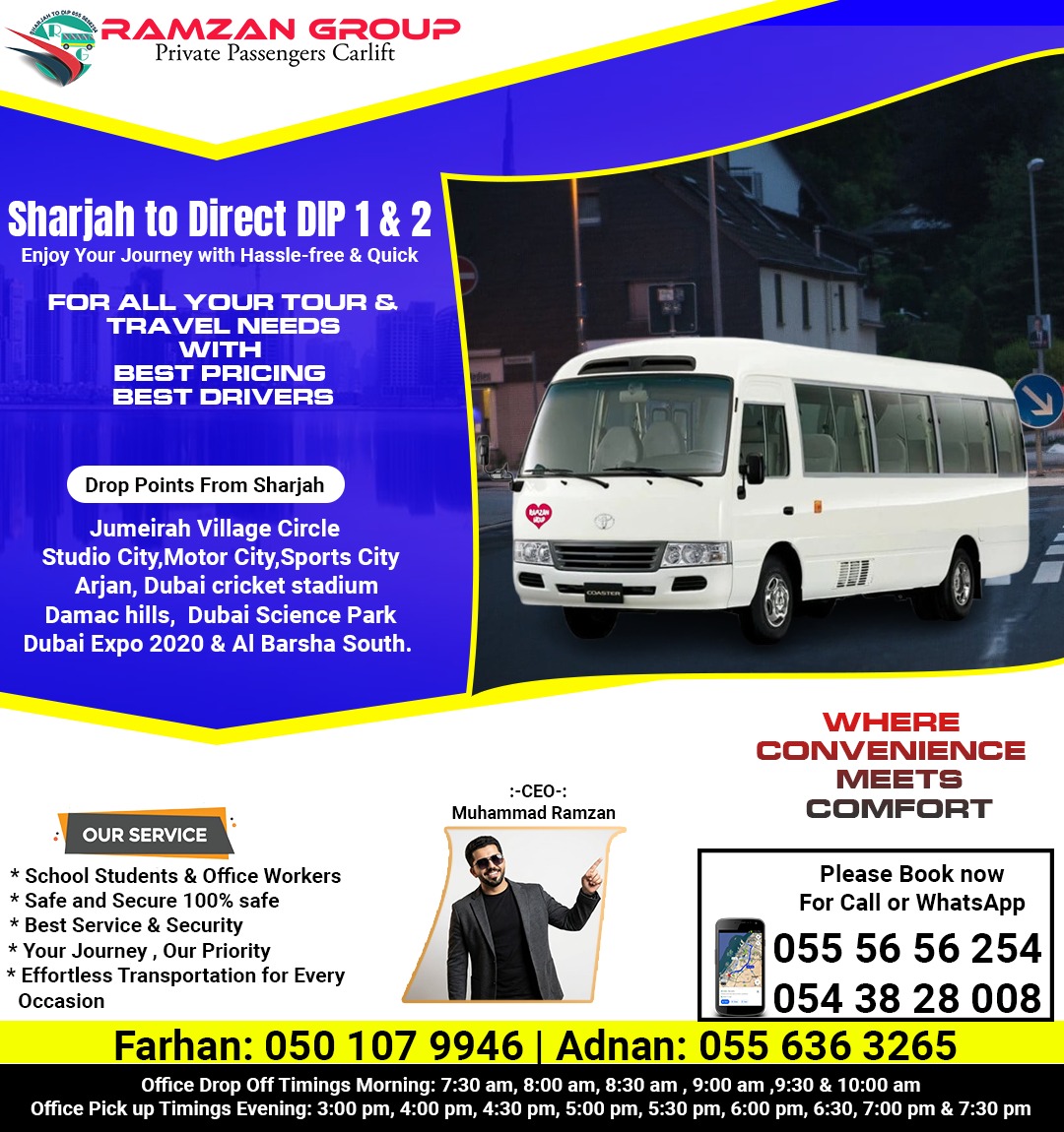 Ramzan Group Of Transport Company Sharjah To DIP | Sharjah
