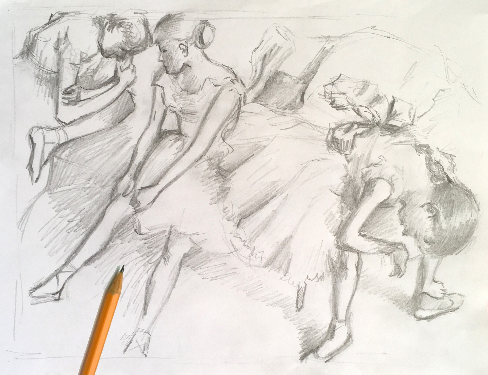 Today we start out our livestreams with a sketching session from
