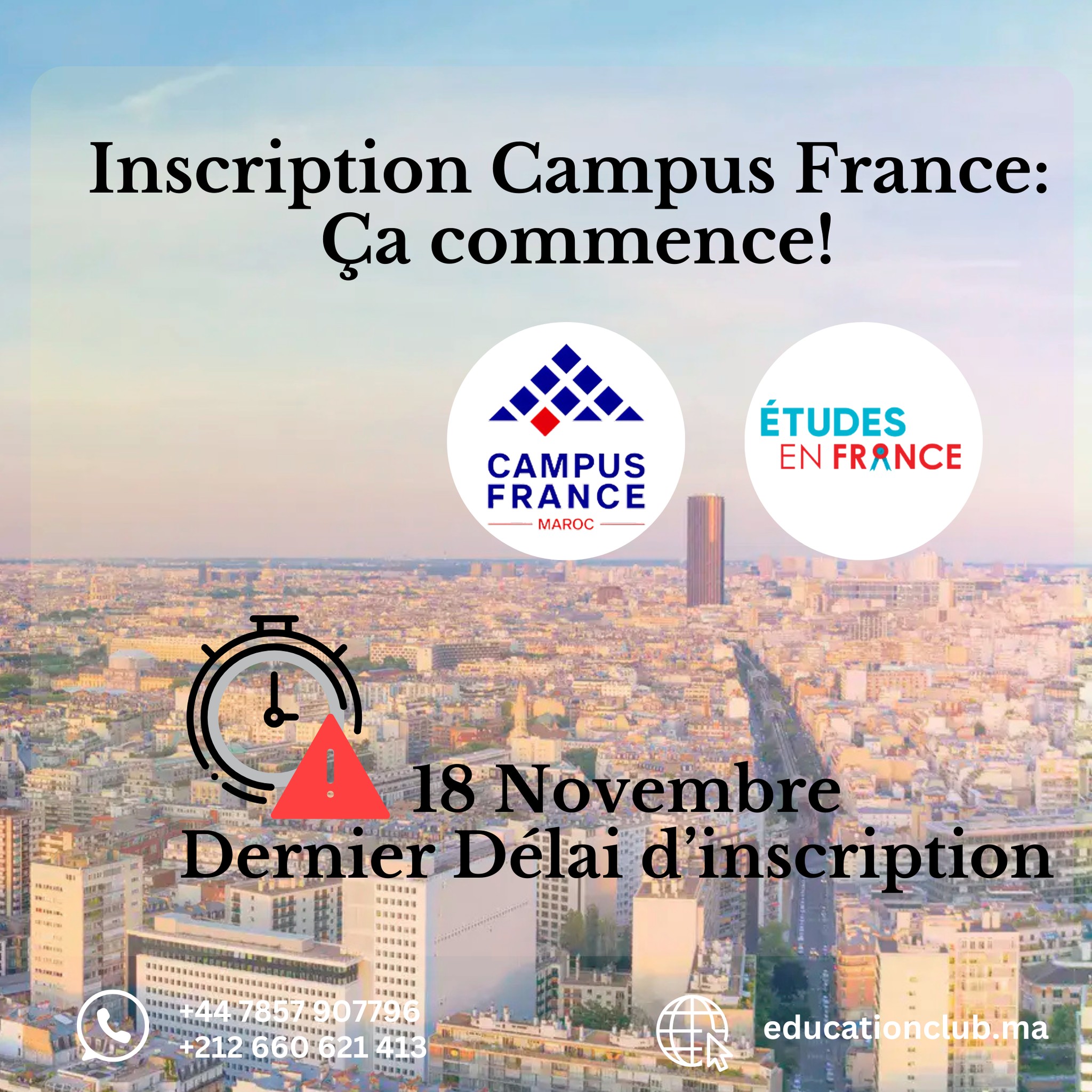 Education - Vous souhaitez poursuivre vos études en France ? Il est ...