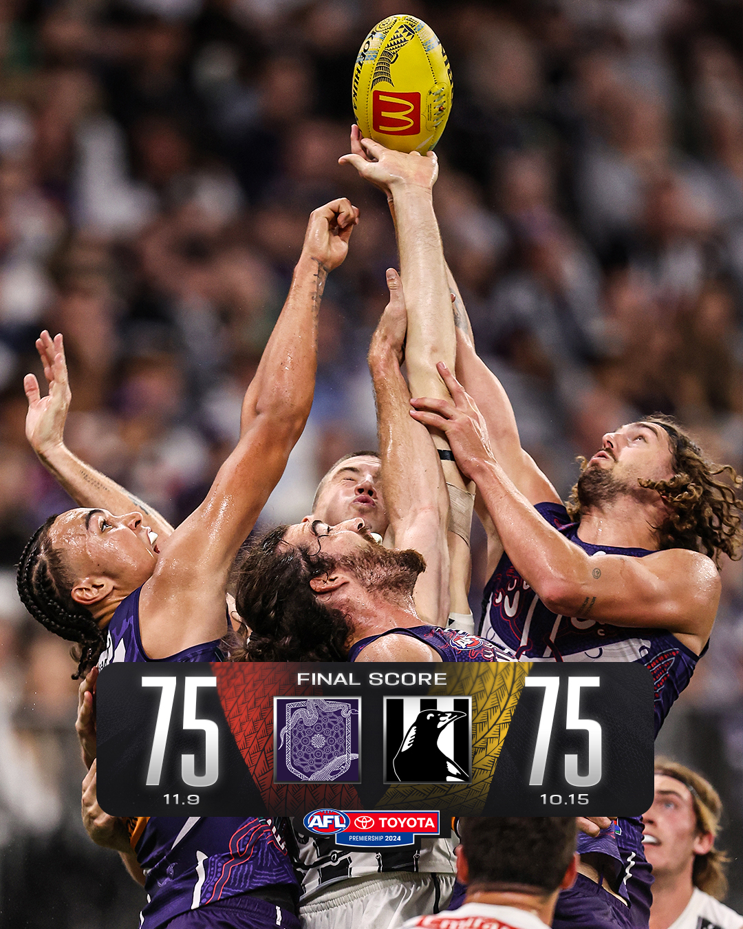 AFL - ANOTHER DRAW 🤯 | Facebook