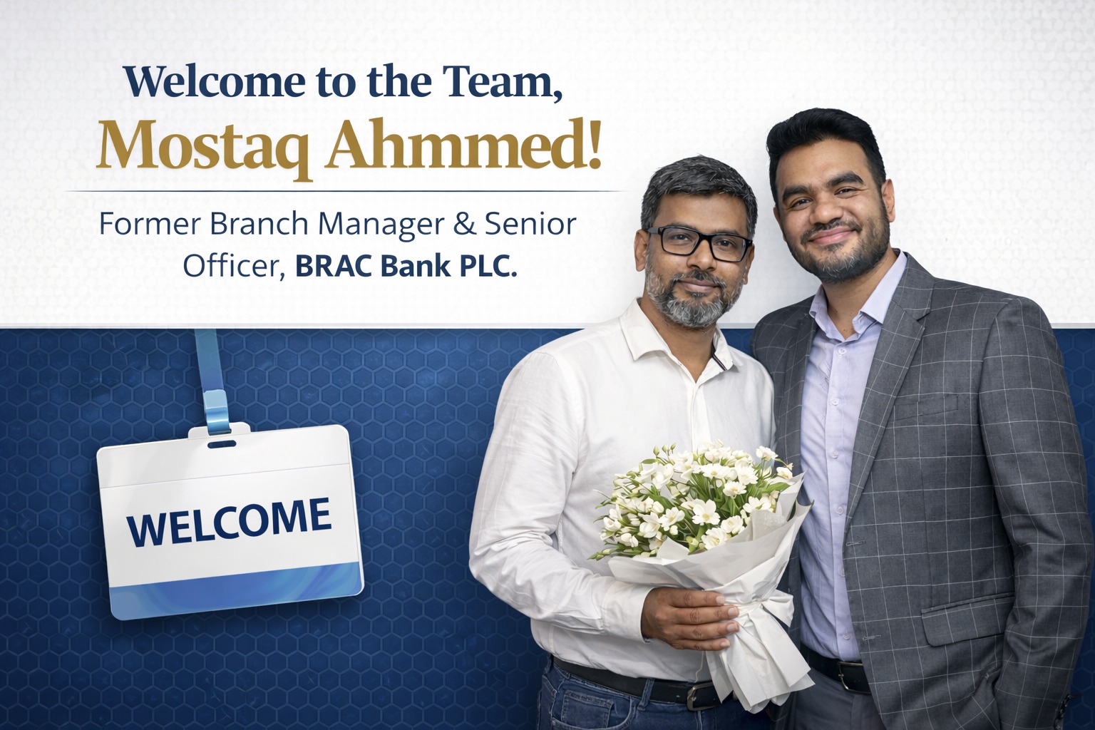 🎉 Welcome to the Team, Mostaq... - Cloudtech Bookkeeping | Facebook