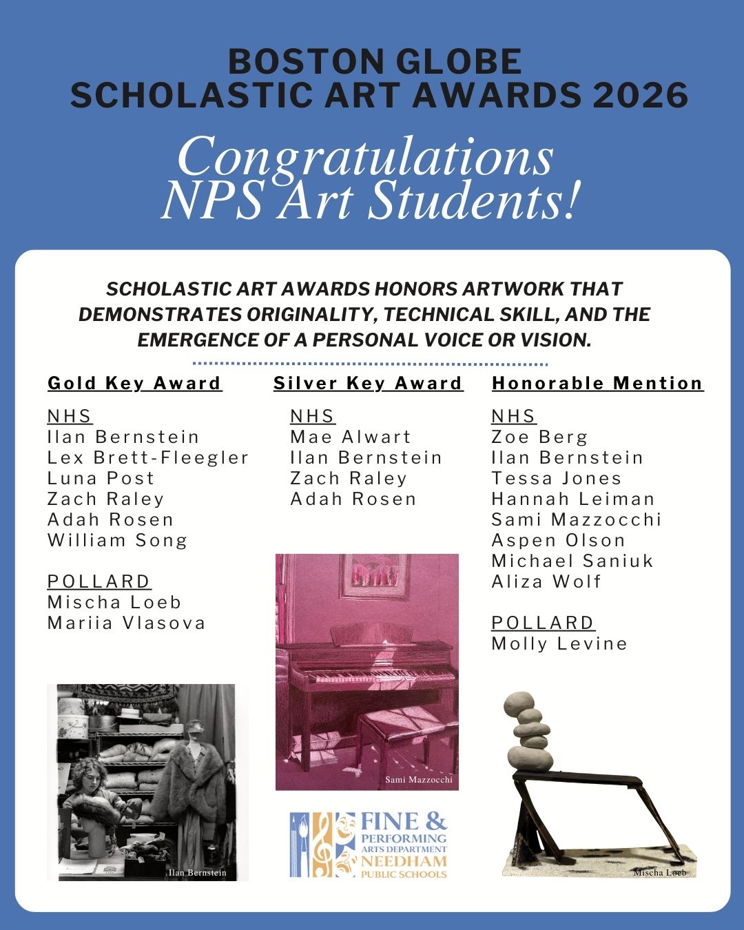 Needham Fine and Performing Arts Department | Needham MA