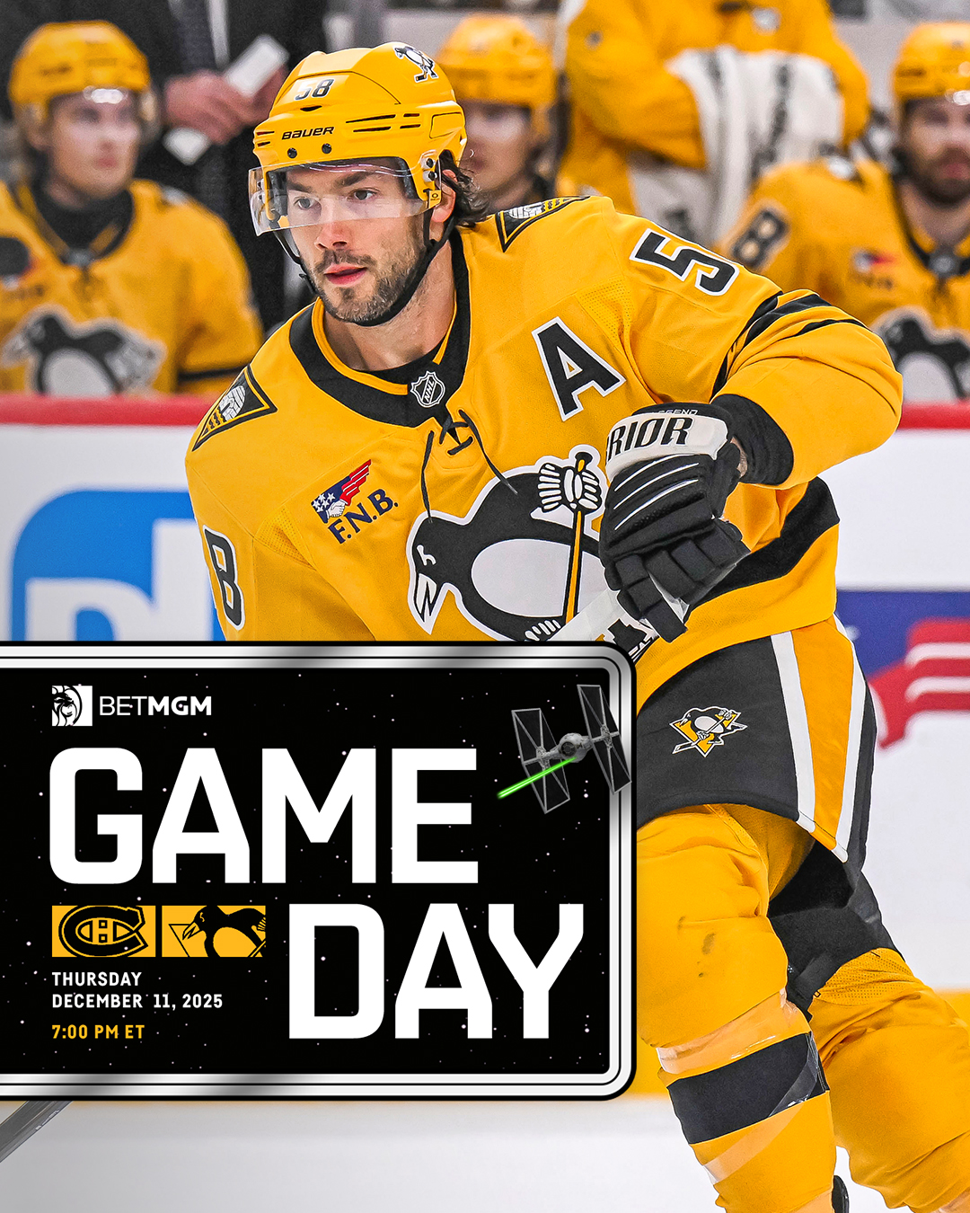 Pittsburgh - The force is strong with the Penguins ⚔️ Game preview for ...