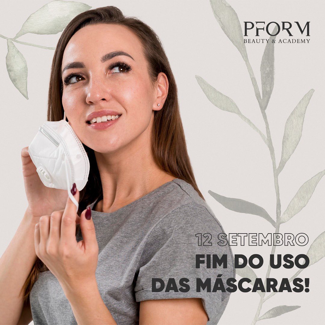 A partir de 12 de setembro o uso... - Pform Beauty & Academy