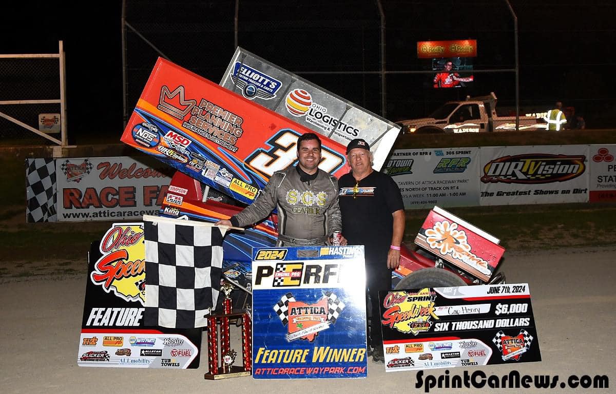 FAST - Henry opens Ohio Sprint Speedweek defending home turf at Attica ...
