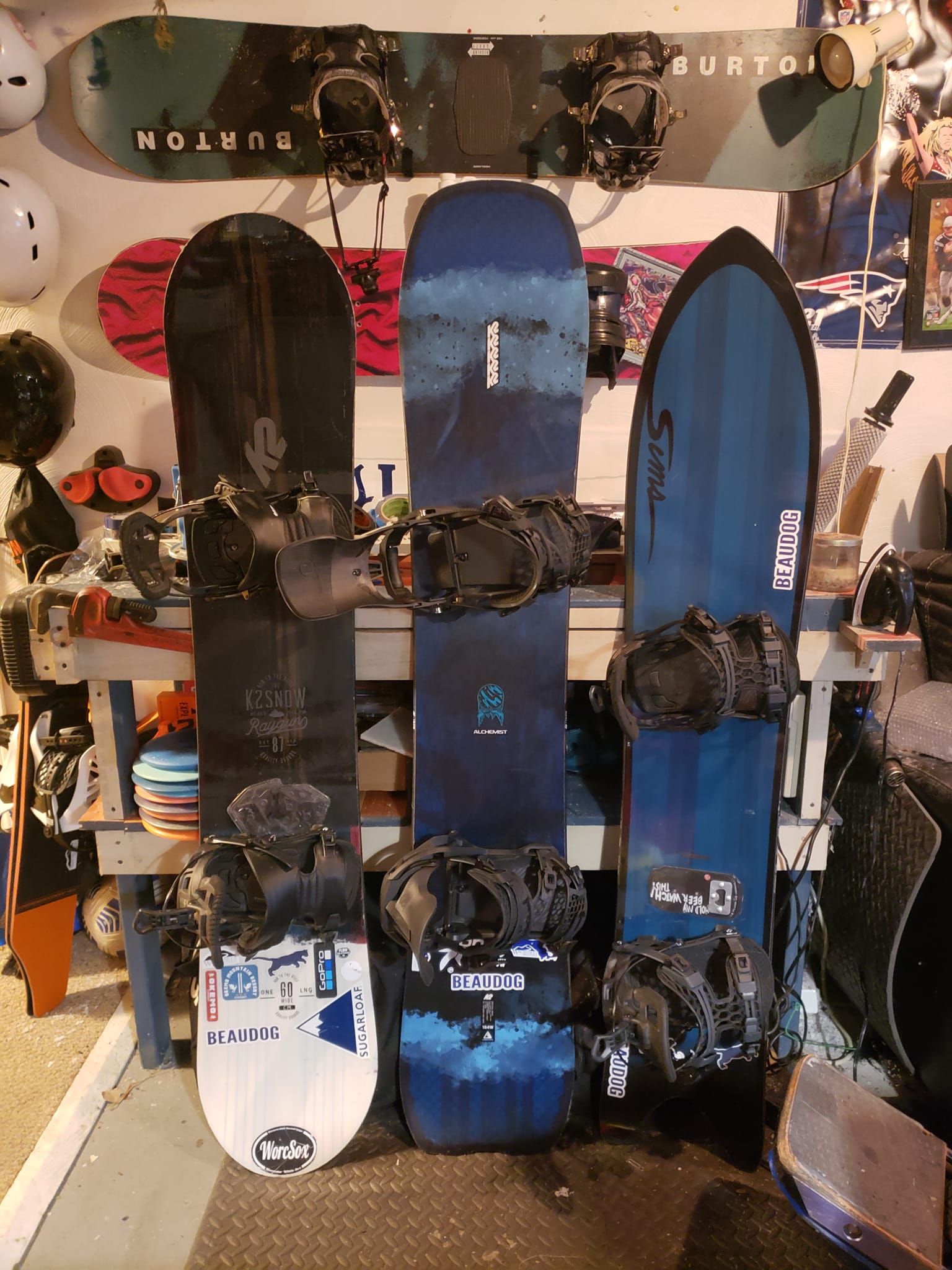 These are my main 3 boards for lift assisted snowboarding! NEW 