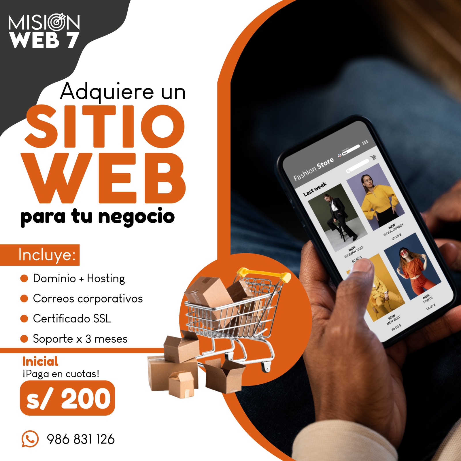 Misión Web7 - ¿𝐐𝐮𝐢𝐞𝐫𝐞𝐬 𝐯𝐞𝐧𝐝𝐞𝐫 𝐝𝐞𝐬𝐝𝐞 𝐭𝐮 𝐰𝐞𝐛? ¿𝐐𝐮𝐢𝐞𝐫𝐞𝐬 𝐮𝐧𝐚... | Facebook