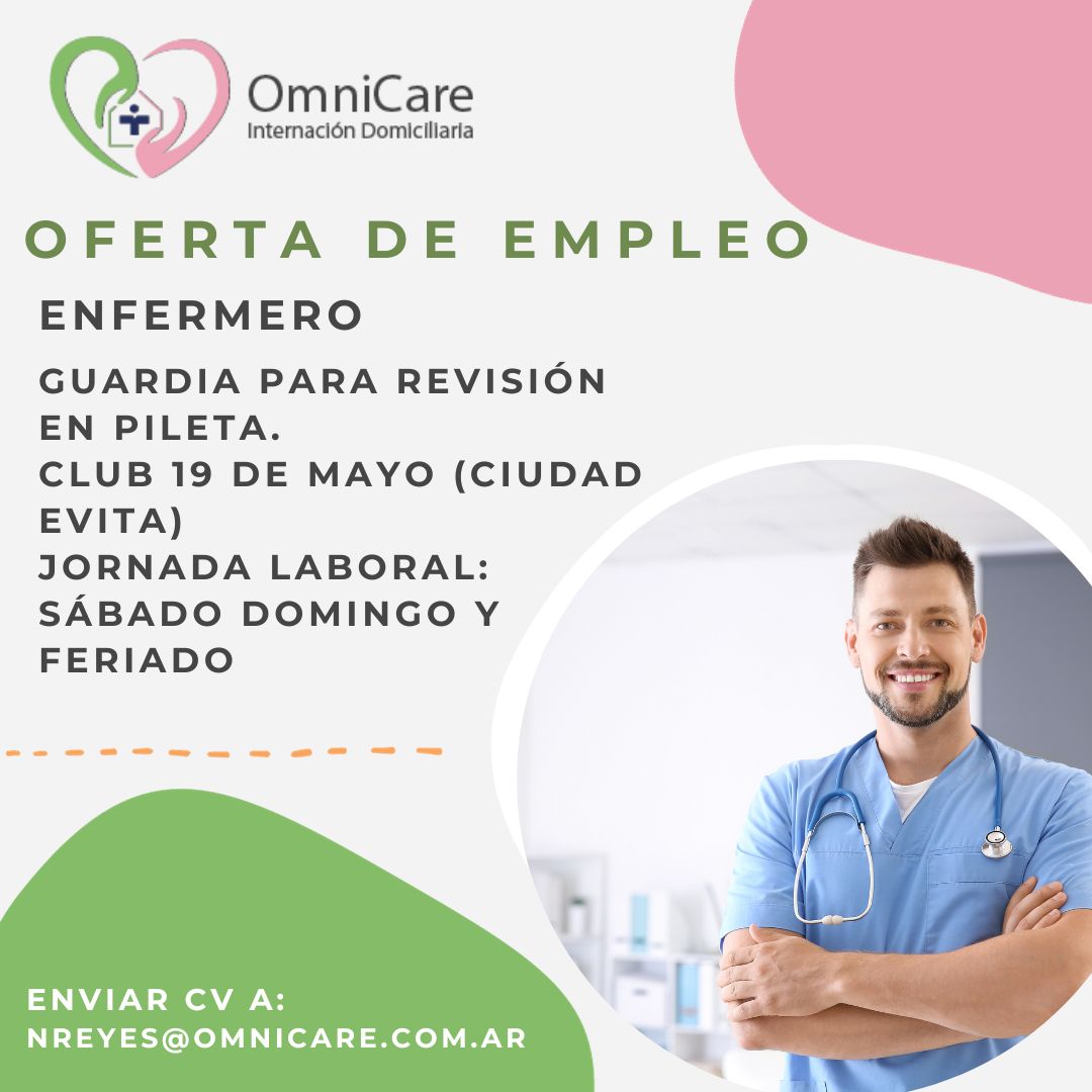 📣 Estamos incorporando... - Internacion Domiciliaria Omnicare | Facebook