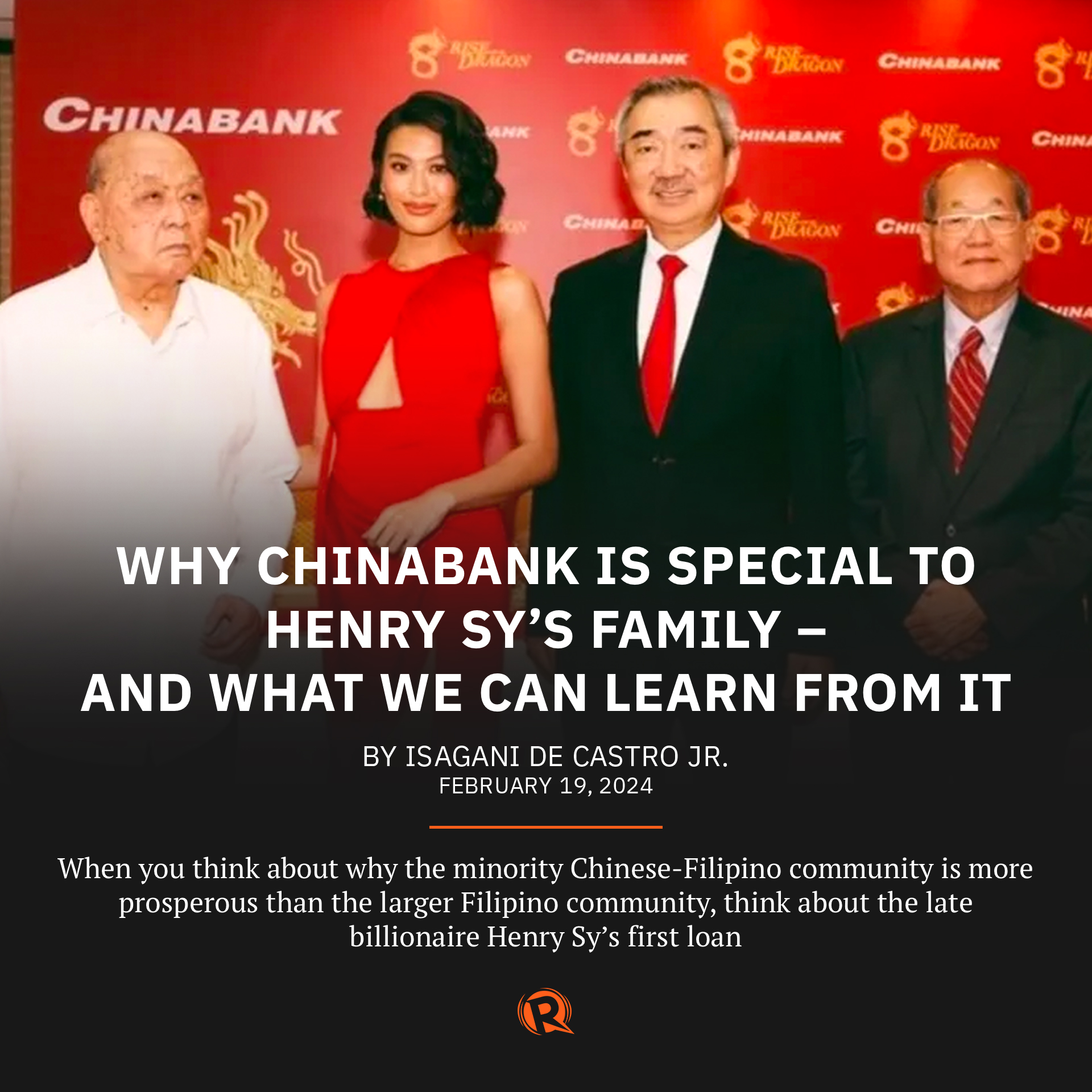 Rappler - It was Chinabank, then owned by the forebearers of Michelle ...