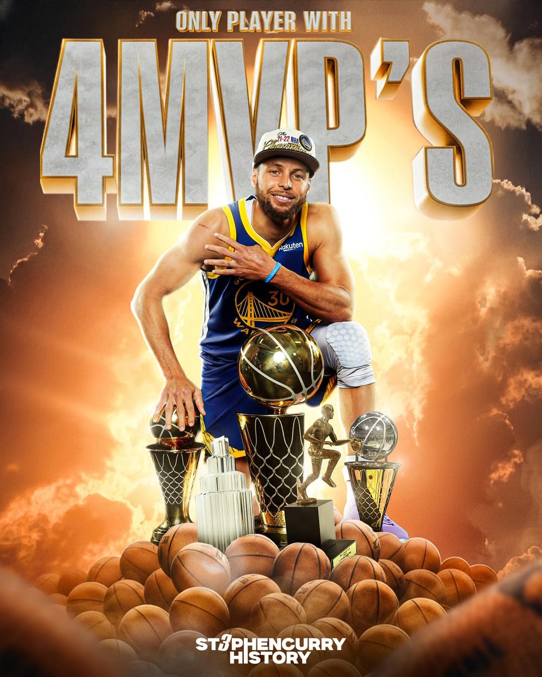 Steph Curry is the only player with all... - Warriors 4 ever. | Facebook