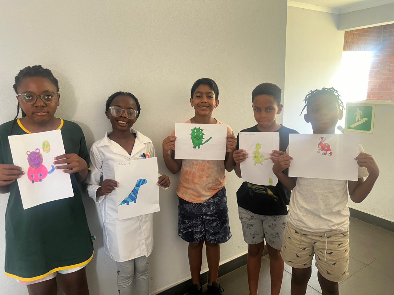 Curro Waterfall - 🦖 Our intermediate phase learners...