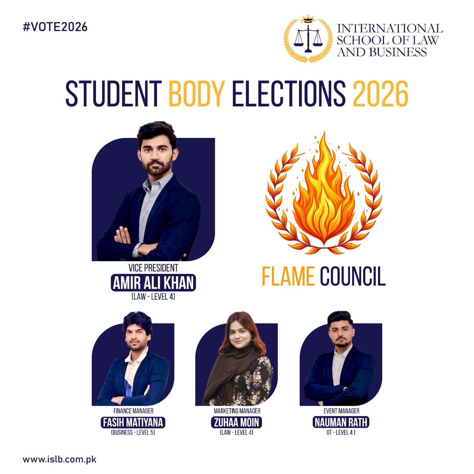 🗳️ ISLB... - International School of Law and Business - ISLB | Facebook